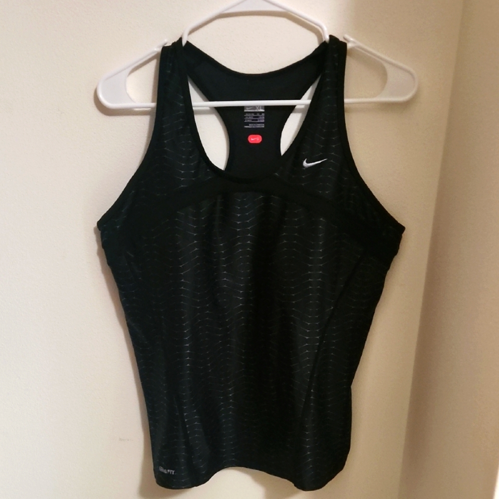Nike Fit Dry Black Athletic Tank Top size XL